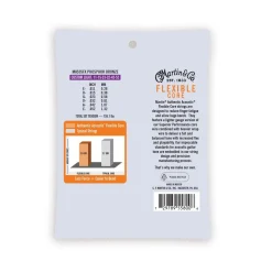 New Authentic Acoustic Flexible Core Guitar Strings Phosphor Bronze Acoustic