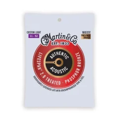 Best Authentic Acoustic Lifespan® 2.0 Guitar Strings Phosphor Bronze Acoustic