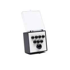 Hot Authentic Series Bridge and End Pin Set (Plain Black) Parts