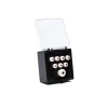 New Authentic Series Bridge and End Pin Set (White w/ Tortoise Inlay) Parts