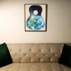 Sale 00L Blue Marble Artwork by Robert Goetzl Collectibles & Gifts