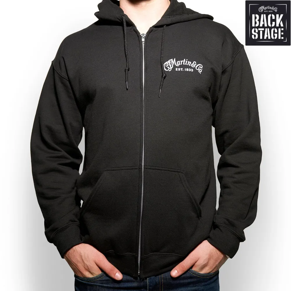 Hot Martin Backstage Logo Full Zip Hoodie Sweatshirts & Hoodies