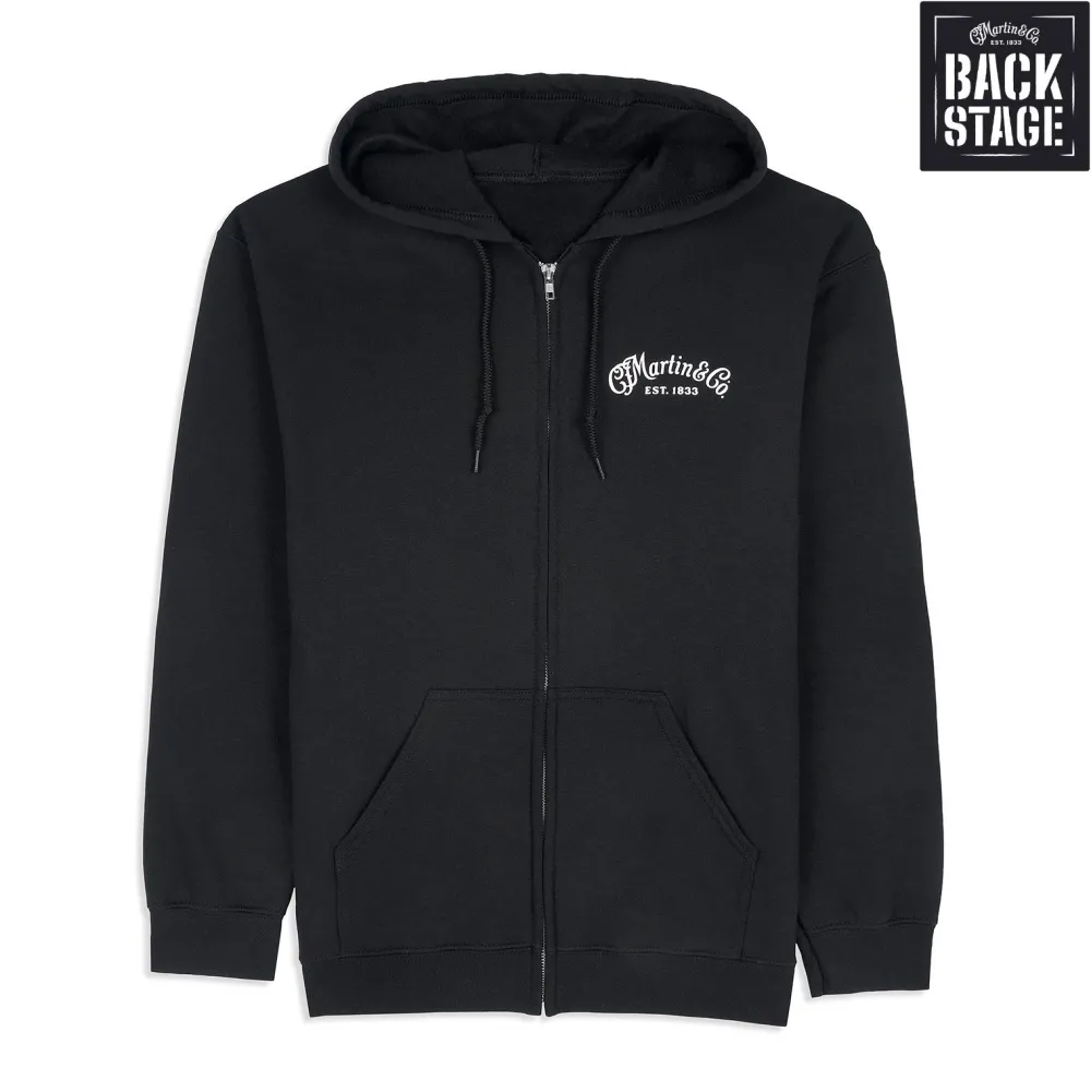 Hot Martin Backstage Logo Full Zip Hoodie Sweatshirts & Hoodies