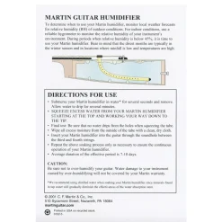 Hot Martin Guitar Humidifier Care & Maintenance