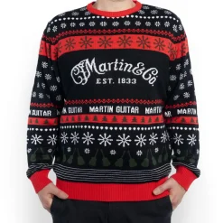 Clearance Martin Holiday Crewneck Sweater Sweatshirts & Hoodies