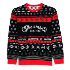 Clearance Martin Holiday Crewneck Sweater Sweatshirts & Hoodies