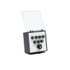 Clearance Martin Inlaid Bridge & Endpins - Black/White Parts