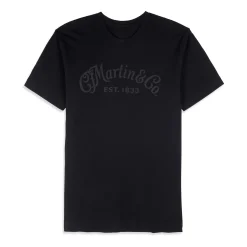 Outlet Martin Tone on Tone Black T-shirt Tops & Tees