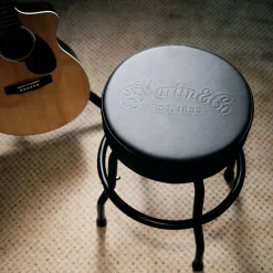 Clearance Martin Tone on Tone Black Barstool Collectibles & Gifts