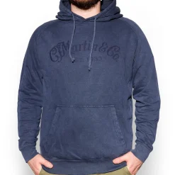 Hot Martin Tone on Tone Elemental Blue Hoodie Sweatshirts & Hoodies|Shop & Save