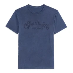 Outlet Martin Tone on Tone Elemental Blue T-shirt Tops & Tees
